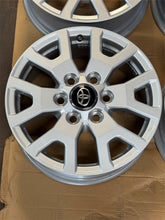 Load image into Gallery viewer, Set of x4 New OEM Takeoff 17" '24-'26 Toyota Tacoma Silver Wheels Ships Free LT