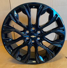 Load image into Gallery viewer, Single New OEM '19-'24 Chevrolet Traverse 20" Gloss Black Wheel 84941843 14058