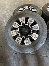 Load image into Gallery viewer, OEM '11-'26 GMC Sierra 2500 Denali Ultimate 20" Used Rims 275/65R20 Goodyear LT
