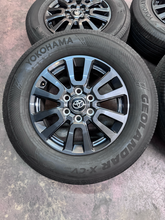 Load image into Gallery viewer, OEM '24-'26 Toyota Land Cruiser 18" New Takeoff Wheels on 245/70R18 Yokohama LT
