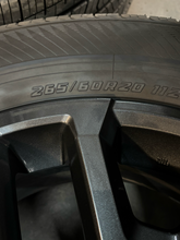 Load image into Gallery viewer, Set of 4 OEM 20" '22-'26 Toyota Tundra Charcoal Rims 265/60R20 Yokohama Tires LT
