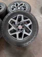 Load image into Gallery viewer, OEM '00-'26 GMC Sierra 1500 &amp; Yukon 20" Used Wheels on 275/60R20 Goodyear A/T LT
