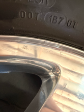 Load image into Gallery viewer, Set of Used 20" Polished '11-'26 GMC Sierra 2500 5503 Rims 275/65R20 Michelin LT

