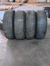 Load image into Gallery viewer, OEM '22-'26 Toyota Tundra 18" Used Black Machined Rims 265/70R18 Michelin LTX LT
