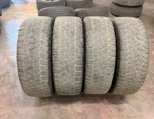 Load image into Gallery viewer, Set of Used '22-'26 Toyota Tundra Grey Machined Rims 275/60R20 Nitto G3 Tires LT
