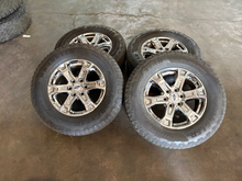 Load image into Gallery viewer, OEM '05-'26 Ford F150 18" Chrome 10343 Used Rims 275/65R18 Goodyear AT Tires LT
