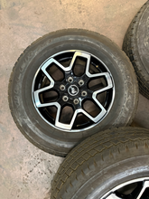 Load image into Gallery viewer, Set of 5 Used 18" '21-'26 Ford Bronco OEM Wheels on 255/70R18 Bridgestone AT LT
