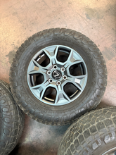 Load image into Gallery viewer, OEM '24-'26 Overtrail+ Lexus GX550 10544 Used Wheels 265/70R18 Toyo AT Tires LT
