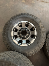 Load image into Gallery viewer, OEM '05-'26 Ford F250 F350 Tremor 18" Used Wheels 285/75R18 Goodyear Duratrac LT
