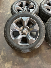 Load image into Gallery viewer, OEM '19-'26 RAM 1500 20" Used 2675 Wheels on 275/55R20 Falken Wildpeak Tires LT
