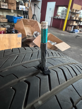 Load image into Gallery viewer, OEM '22-'26 Toyota Tundra TRD Pro Used Black 20" Rims 265/60R20 Yokohama XCV LT

