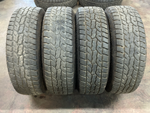 Load image into Gallery viewer, OEM '19-'26 Jeep Gladiator Wrangler 18" Used Rims 265/70R18 Ironman AT Tires LT
