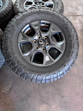 Load image into Gallery viewer, OEM '24-'26 Overtrail+ Lexus GX550 18" Charcoal Used Rims 265/70R18 Toyo AT3 LT
