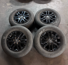 Load image into Gallery viewer, OEM '23-'26 Toyota Tundra Sequoia 18" Used 75281 Wheels 265/70R18 Bridgestone LT
