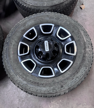 Load image into Gallery viewer, OEM '05-'26 Ford F250 F350 Platinum Used Wheels on 275/65R20 Bridgestone A/T LT
