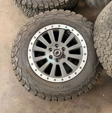Load image into Gallery viewer, Set of 5 Used 18" INEOS Grenadier OEM Wheels 255/70R18 BFGoodrich TAKO2 Tires LT
