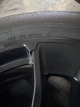 Load image into Gallery viewer, OEM '22-'26 Toyota Tundra TRD Pro Used Black 20" Rims 265/60R20 Yokohama XCV LT
