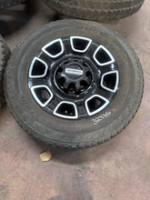 Load image into Gallery viewer, OEM '05-'26 Ford F250 F350 Platinum Used Wheels on 275/65R20 Bridgestone A/T LT
