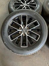 Load image into Gallery viewer, Set of New Takeoff '24-'26 Lexus GX550 Premium+ Wheels 265/55R20 Yokohama XCV LT
