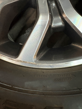 Load image into Gallery viewer, OEM '05-'26 Ford F150 18" Dark Grey Machined Used Rims 275/65R18 Goodyear HT LT
