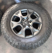 Load image into Gallery viewer, OEM '24-'26 Overtrail+ Lexus GX550 18" Charcoal Used Rims 265/70R18 Toyo AT3 LT
