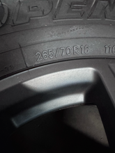 Load image into Gallery viewer, OEM '24-'26 Overtrail+ Lexus GX550 Used 18" Rims on 265/70R18 Toyo AT3 Tires LT
