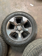 Load image into Gallery viewer, OEM '19-'26 RAM 1500 20" Used 2675 Wheels on 275/55R20 Falken Wildpeak Tires LT
