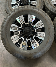 Load image into Gallery viewer, Set of Used '11-'26 GMC Sierra 2500 Denali Ultimate Rims 275/65R20 Goodyear E LT
