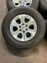Load image into Gallery viewer, OEM '05-'24 Toyota 4Runner 17" Silver Used Wheels 265/70R17 Dunlop A20 Tires LT
