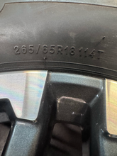 Load image into Gallery viewer, OEM '24-'26 Toyota Tacoma 18" TRD Used Wheels 265/65R18 Michelin Primacy LTX LT
