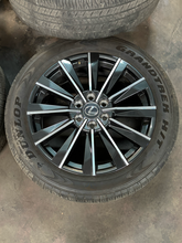 Load image into Gallery viewer, Set of Used OEM 22" '24-'26 Lexus GX550 Luxury+ Wheels 265/50R22 Dunlop HT31 LT

