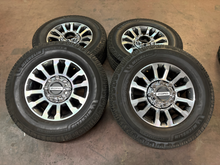 Load image into Gallery viewer, OEM '05-'26 Ford F-250 F-350 18" 10289 Used Wheels 275/65R18 Michelin Tires LT
