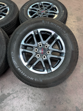 Load image into Gallery viewer, OEM '24-'26 Toyota Tacoma 18" TRD Used Wheels 265/65R18 Michelin Primacy LTX LT
