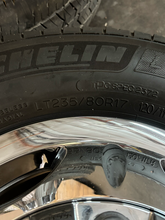 Load image into Gallery viewer, OEM '11-'26 GMC Sierra 3500 DRW Used Steel 17" Wheels 235/80R17 Michelin XC LT
