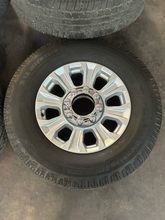Load image into Gallery viewer, OEM '05-'26 Ford F-250 F-350 18" Silver Used Wheels 275/70R18 Michelin Tires LT
