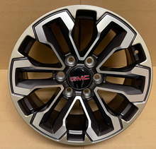 Load image into Gallery viewer, OEM '00-'26 GMC Sierra 1500 &amp; Yukon Satin Graphite 18-Inch New Wheels 84040796
