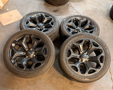 Load image into Gallery viewer, Set of Used 22" '19-'26 RAM 1500 OEM Wheels on 285/45R22 Goodyear Eagle Tires LT
