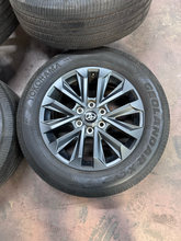 Load image into Gallery viewer, OEM 20" '24-'26 Toyota Land Cruiser Charcoal Wheels 265/60R20 Yokohama Tires LT
