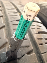 Load image into Gallery viewer, Set of Used 20" '19-'26 RAM 1500 2462 Black Clad Wheels 275/55R20 Bridgestone LT
