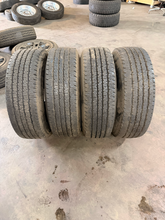 Load image into Gallery viewer, Set of 4 Used 18" '05-'26 Dodge RAM 2500 Steel Wheels 275/70R18 Firestone HT LT
