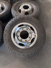 Load image into Gallery viewer, OEM '11-'26 GMC Chevrolet 3500 DRW Used 17" Steel Rims 235/80R17 Michelin AS LT
