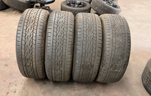 Load image into Gallery viewer, Set of Used Polished 20" '00-'26 GMC Sierra 1500 Wheels 275/60R20 Continental LT
