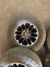 Load image into Gallery viewer, OEM '23-'26 Toyota Tundra Sequoia 18" Used Wheels on 265/70R18 Michelin Tires LT
