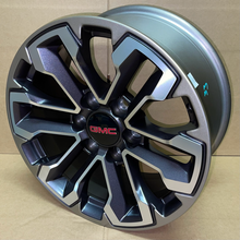 Load image into Gallery viewer, OEM '00-'26 GMC Sierra 1500 &amp; Yukon Satin Graphite 18-Inch New Wheels 84040796
