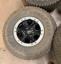 Load image into Gallery viewer, Set of 5 Sasquatch '21-'26 Ford Bronco OEM Wheels 315/70R17 Goodyear MT Tires LT
