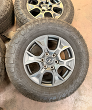 Load image into Gallery viewer, Set of Used Overtrail+ '24-'26 Lexus GX550 Wheels 265/70R18 Toyo All Terrain LT
