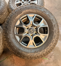 Load image into Gallery viewer, Set of 4 Used '24-'26 Lexus GX550 Overtrail 18" Rims 265/70R18 Toyo AT3 Tires LT
