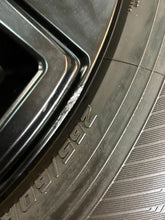 Load image into Gallery viewer, Set of Four Used OEM &#39;22-&#39;25 Toyota Tundra TRD Black Wheels 265/65R20 Tires LT
