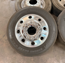 Load image into Gallery viewer, Set of Used '05-'26 Ford F450 F550 19.5" King Ranch Wheels 225/70R19.5 Tires LT
