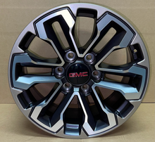 Load image into Gallery viewer, OEM '00-'26 GMC Sierra 1500 &amp; Yukon Satin Graphite 18-Inch New Wheels 84040796
